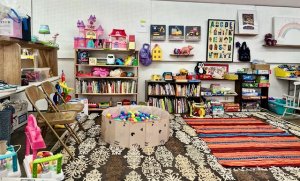 The toy area at the Thurston County Absolutely Free Sharing Market in Sprint 2026.